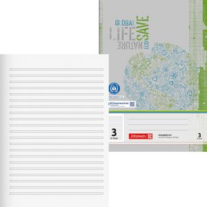 Produktbild für Schulheft Brunnen 104410301, für 3. Klasse, A4