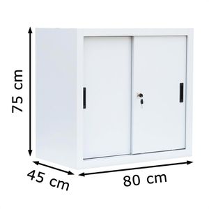Produktbild für Schiebetürenschrank Lüllmann 550087, abschließbar