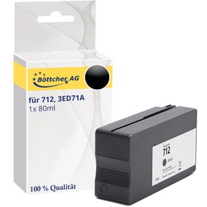 Tinte Böttcher-AG für HP 712, 3ED71A
