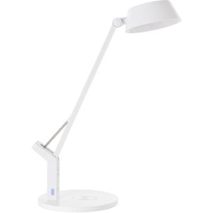Schreibtischlampe Brilliant Kaila, weiß, LED, dimmbar