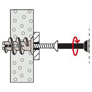 Produktbild für Dübel Fischer 531028, GK Dose