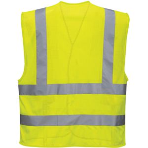 Produktbild für Warnweste Portwest Vest-Port MeshAir C370, gelb