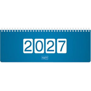 Produktbild für Tischkalender Häfft 11344-9, Königsblau, Wochenkalender quer