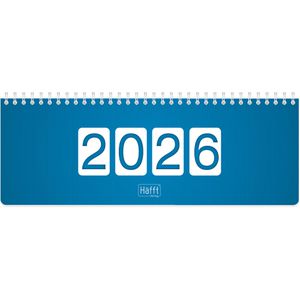 Produktbild für Tischkalender Häfft 9958-4, Königsblau, Jahr 2026