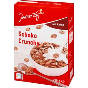 Cornflakes JedenTag Schoko Crunchy, 750 g