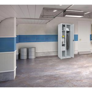 Produktbild für Mehrzweckschrank CP-Möbel Classic Plus, abschließbar, grau