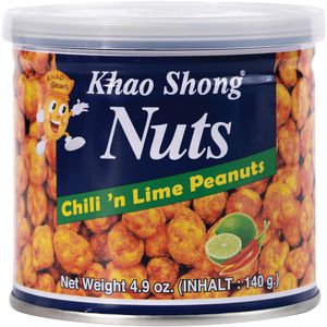 Erdnüsse Khao-Shong mit Chili und Lime