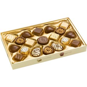 Produktbild für Pralinen Lindt Pralinés Nougat, 19 Stück