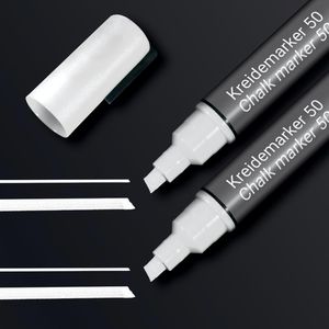 Produktbild für Kreidestifte Sigel Chalk Marker 50, BA184, weiß