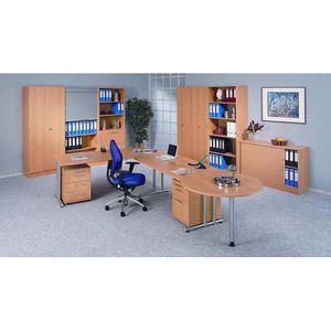 Produktbild für Aktenschrank Hammerbacher N-Serie, aus Holz