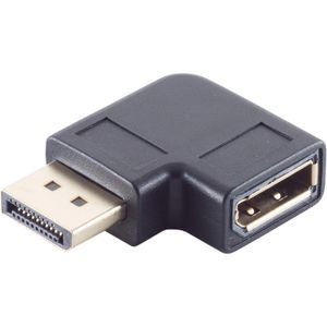 Produktbild für Displayport-Adapter S-Conn 10-78003, DP 1.4, gewinkelt, 240 Hz