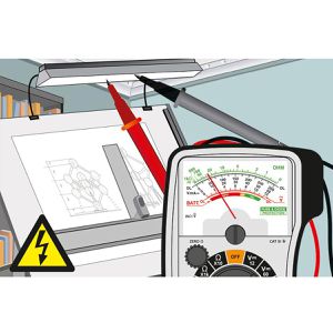 Produktbild für Multimeter Laserliner 083.030E, Home, analog, RMS
