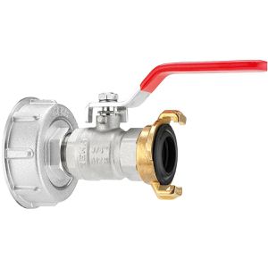 IBC-Adapter GEKA 30.0045.8, aus Messing