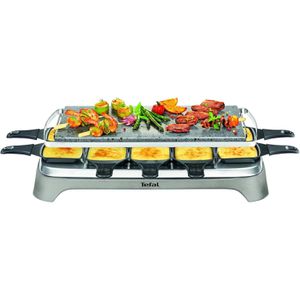 Raclette-Grill Tefal Pierrade PR457B12, für 10 Personen