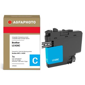 Produktbild für Tinte AgfaPhoto für Brother LC-426C, cyan