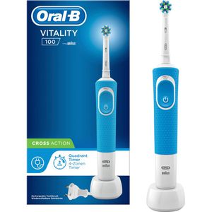 Elektrische-Zahnbürste Oral-B Vitality 100, blau