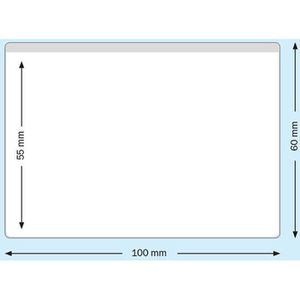 Produktbild für Kennzeichnungstasche Sprintis 100 x 60mm