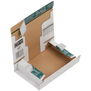 Produktbild für Faltkartons progress POSTBOX, 1-wellig, 50 Stück