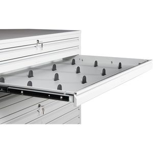 Produktbild für Planschrank G-Office MPC/10, lichtgrau, DIN A0