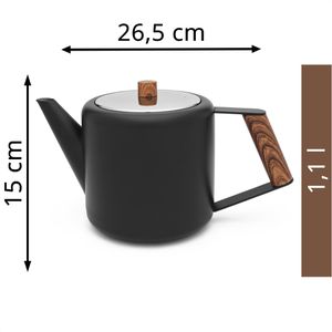 Produktbild für Tee-Kanne Bredemeijer Boston, Edelstahl