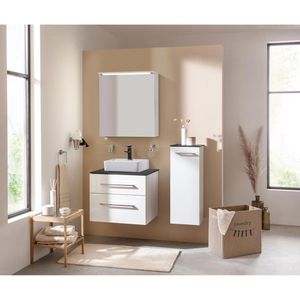 Produktbild für Spiegelschrank Fackelmann Oxford 83382, weiß
