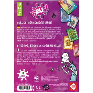 Produktbild für Kartenspiel Game-Factory 646239, Virus!