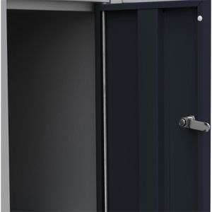 Produktbild für Schließfachschrank Lüllmann 520448, anthrazit