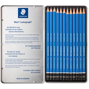 Produktbild für Bleistift Staedtler Mars Lumograph 100 G12 S