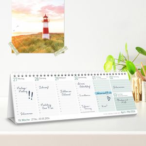 Produktbild für Tischkalender Häfft 9952-6, Blattgold, Jahr 2026