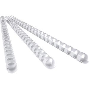 Plastikbinderücken GBC 4028610, weiß, für A4