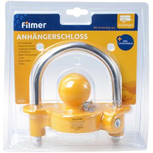 Produktbild für Anhängerschloss Filmer 36448 mit Schlüsselschloss