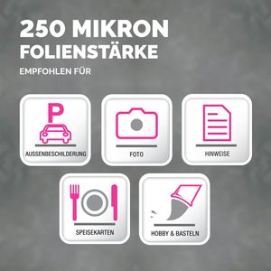 Produktbild für Laminierfolien Fellowes 54018, DIN A4