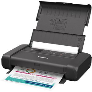 Produktbild für Tintenstrahldrucker Canon MAXIFY BX110 mit Akku, bis A4