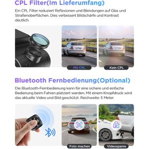 Produktbild für Dashcam VIOFO A229 Pro 1CH, Auto