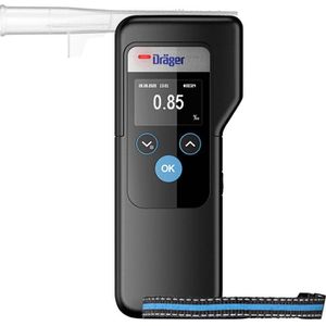 Dräger Alkoholtester Alcotest 6000, digital, Alkoholmessgerät, mit LCD-Display, polizeigenau