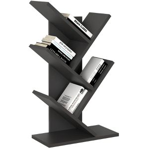 Produktbild für Bücherregal VCM Nulis L, 920356, anthrazit
