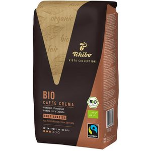 Tchibo Kaffee Vista Collection Caffe Crema, BIO, ganze Bohnen, fairtrade, 1kg