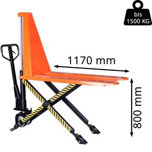 Produktbild für Hubwagen Schefer Premium, Tragkraft 1500kg