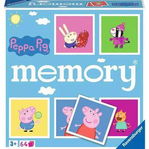 Ravensburger Kartenspiel 20886 memory Peppa Pig, ab 3 Jahre, 2-8 Spieler