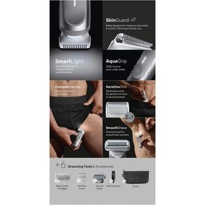 Produktbild für Elektrorasierer Braun BodyGroomer Series 7, BG7550