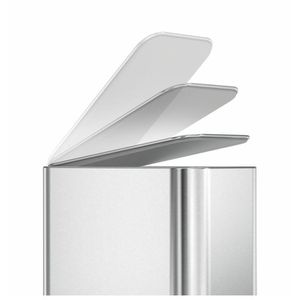 Produktbild für Mülleimer Simplehuman CW2096, silber