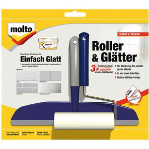 Malerset Molto Einfach-Glatt Werkzeug, 2-teilig