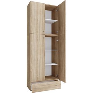Aktenschrank VCM Lona XXL 917793, aus Holz