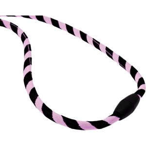 Produktbild für Schlüsselband Webbomb Tubular, rosa/schwarz