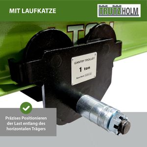 Produktbild für Werkstattkran Trutzholm 42069, Portalkran mit Laufkatze