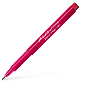 Fineliner Faber-Castell Broadpen Document, rot