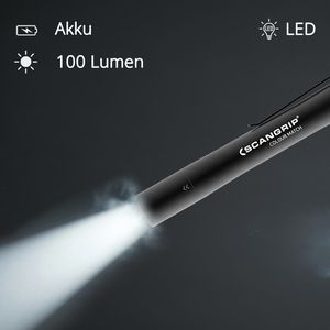 Produktbild für Taschenlampe Scangrip Matchpen R CRI+, aufladbar