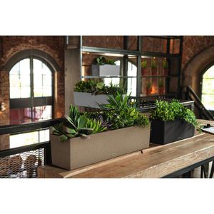 Produktbild für Blumenkasten Lechuza BALCONERA Stone 80, sandbeige