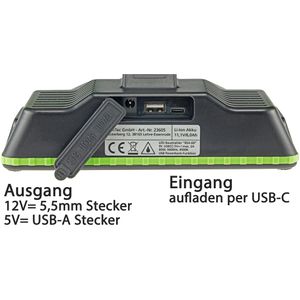 Produktbild für Baustrahler ChiliTec BSA-60 duo, LED, mit integriertem Akku