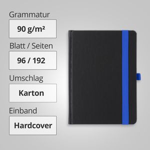Produktbild für Notizbuch Geiger Color-Book, Karton Hardcover